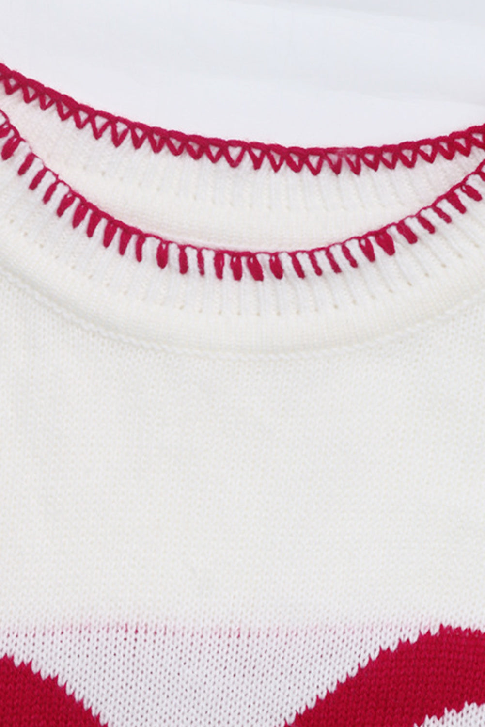 Bow Round Neck Drop Shoulder Sweater - Classique Collection