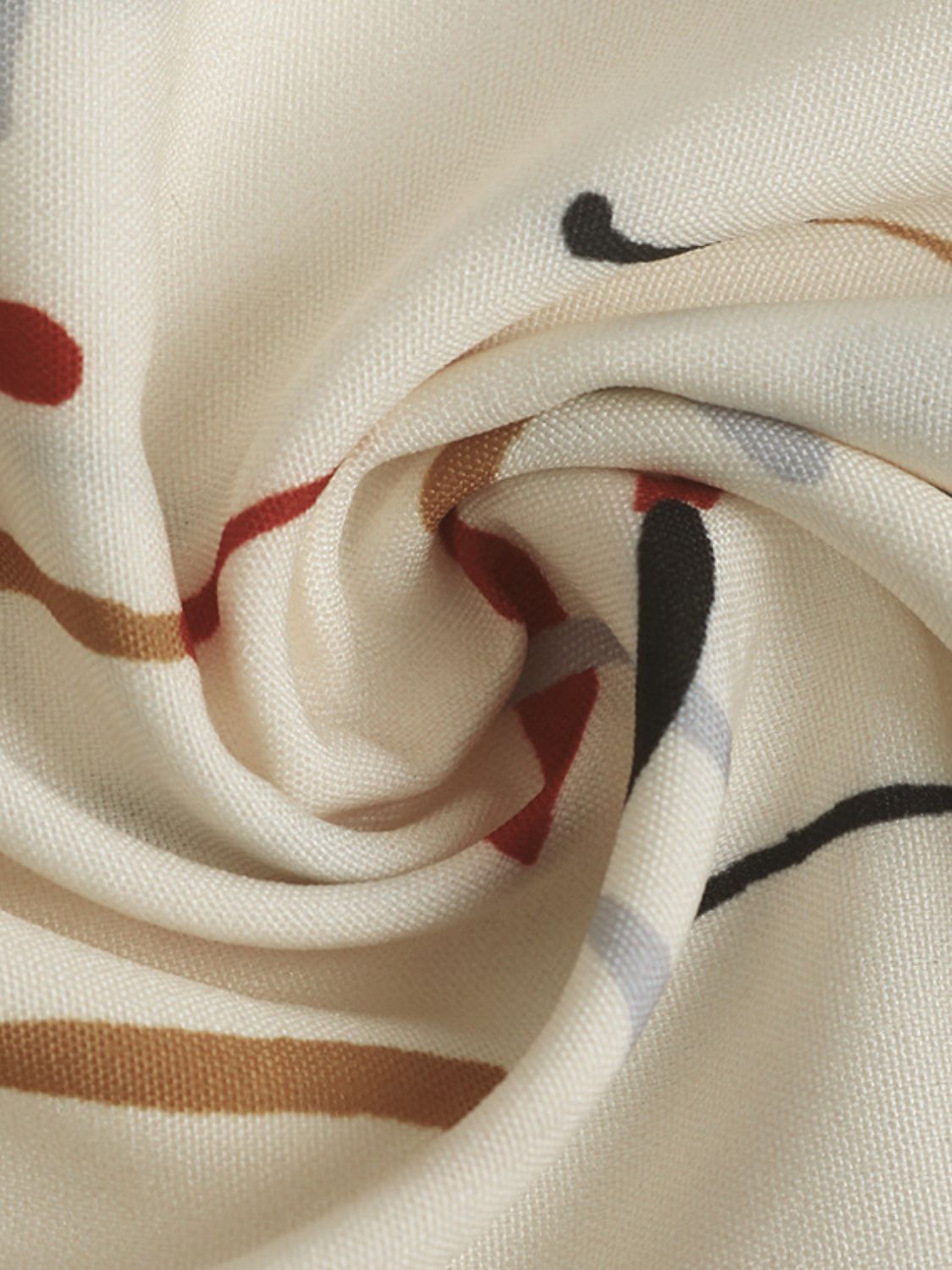 Perfee Printed Collared Neck Short Sleeve Shirt - Classique Collection