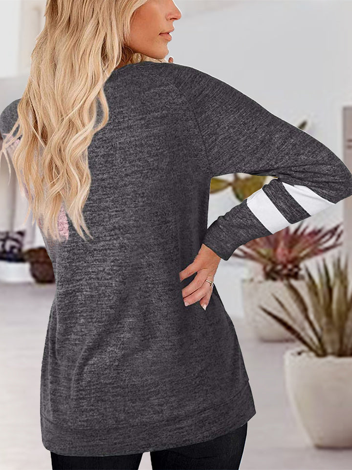 V-Neck Raglan Sleeve T-Shirt - Classique Collection
