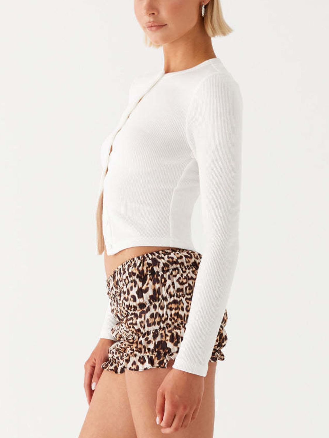 Button Down Long Sleeve T-Shirt - Classique Collection