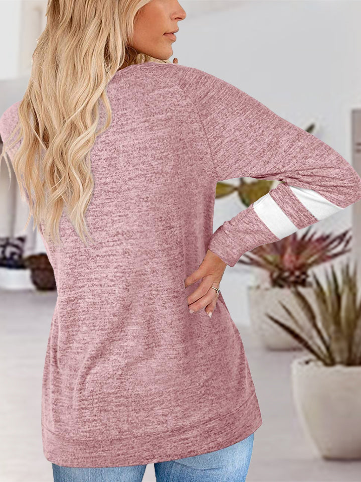 V-Neck Raglan Sleeve T-Shirt - Classique Collection