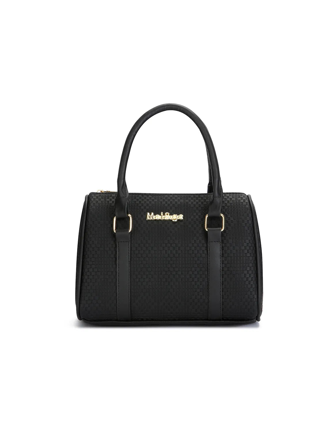 6 - Piece Leather Textured Bag SetBag