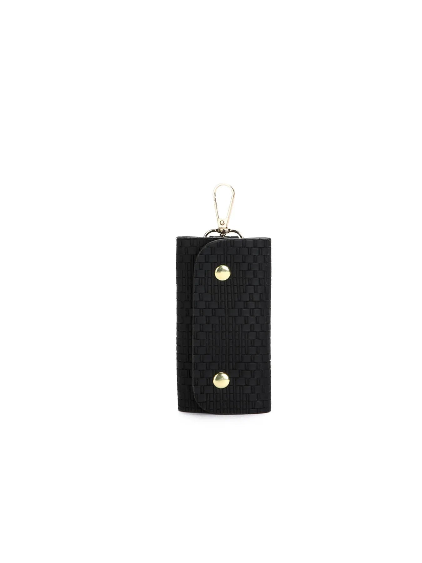 6 - Piece Leather Textured Bag SetBag