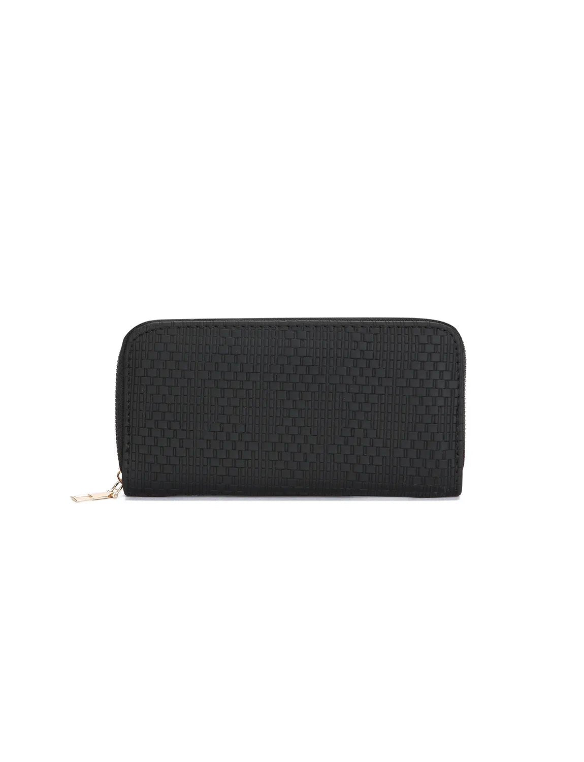 6 - Piece Leather Textured Bag SetBag