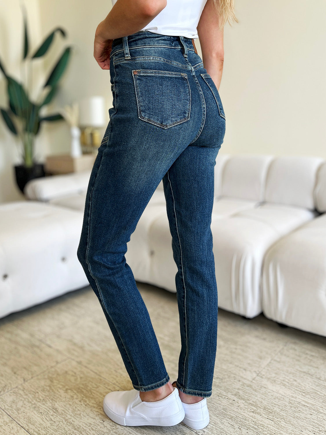 Judy Blue Full Size High Waist Skinny Jeans - Classique Collection