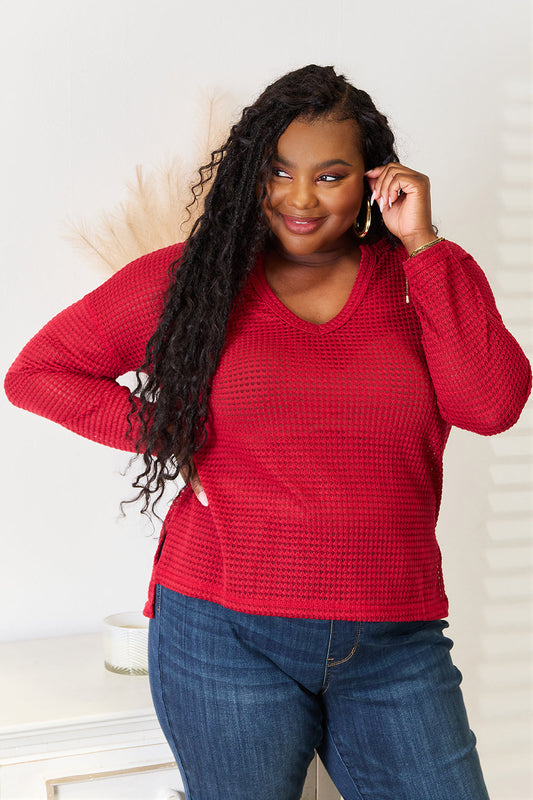 Culture Code Full Size Wide Notch Relax Top - Classique Collection