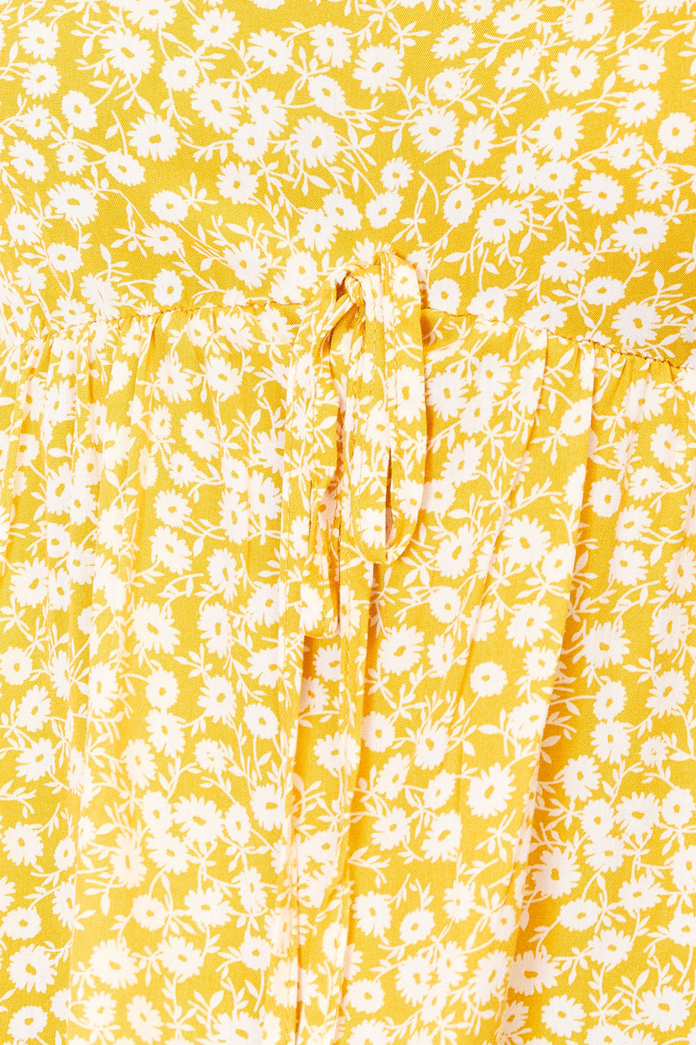 Floral Petal Sleeve Babydoll Top - Classique Collection