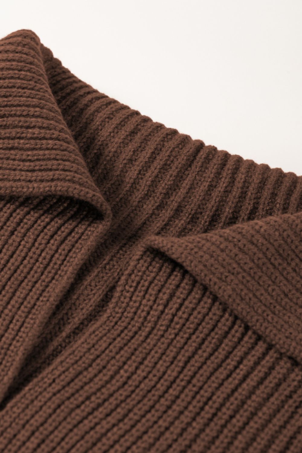 Button Down Collared Neck Cardigan - ClassiQ