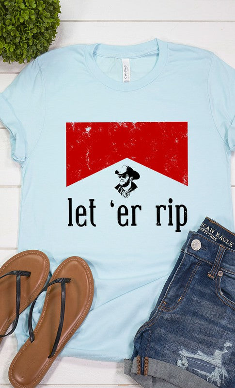 Let Er Rip Graphic Tee PLUS - Classique Collection