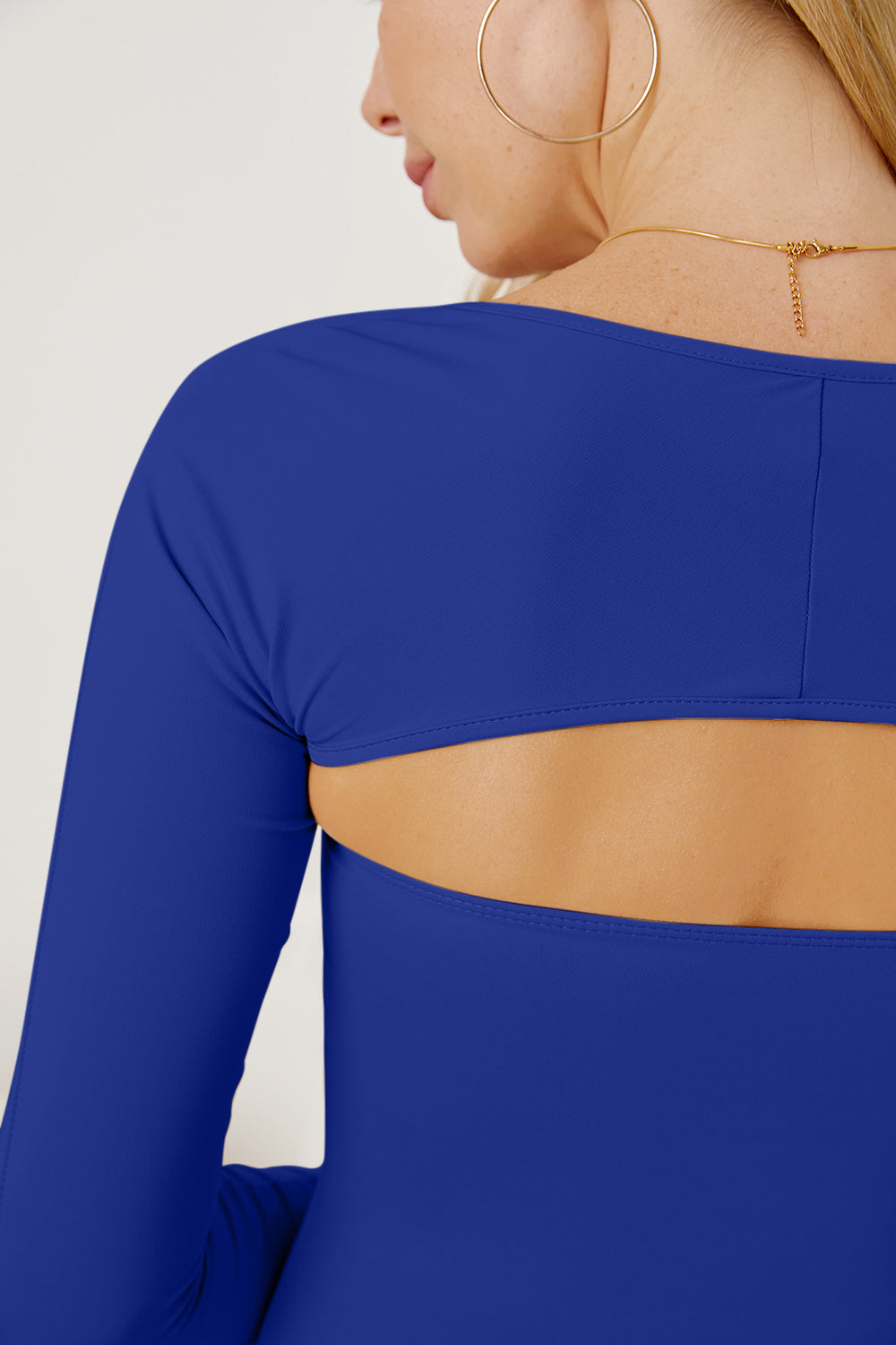 Cutout Raglan Sleeve Bolero and Tube Top - Classique Collection
