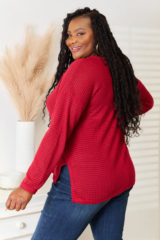 Culture Code Full Size Wide Notch Relax Top - Classique Collection