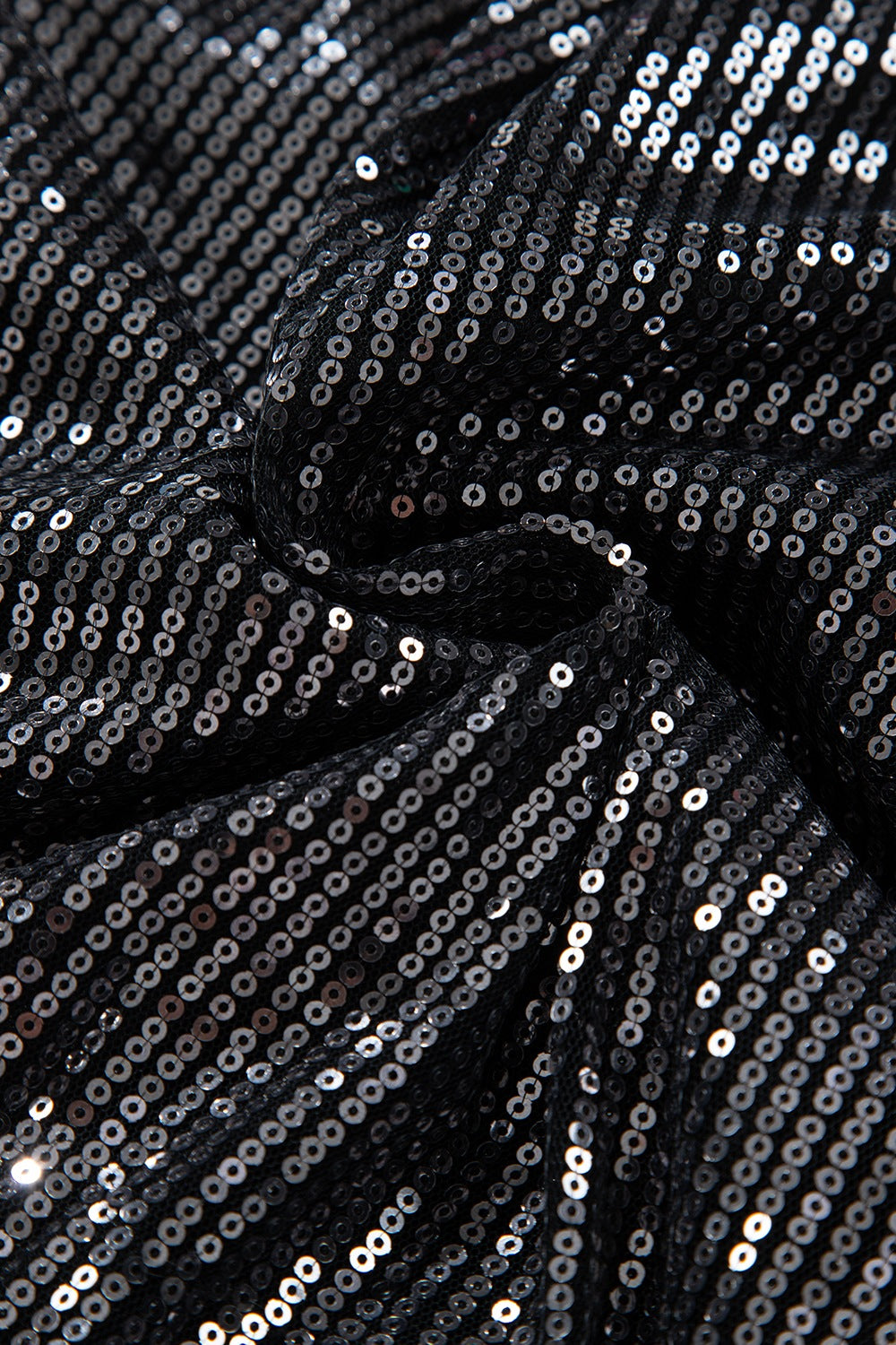 Sequin Surplice Long Sleeve Bodysuit - Classique Collection