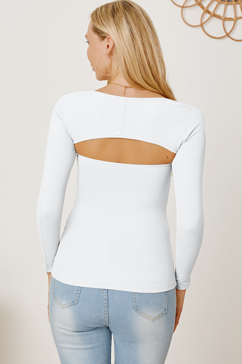 Cutout Raglan Sleeve Bolero and Tube Top - Classique Collection