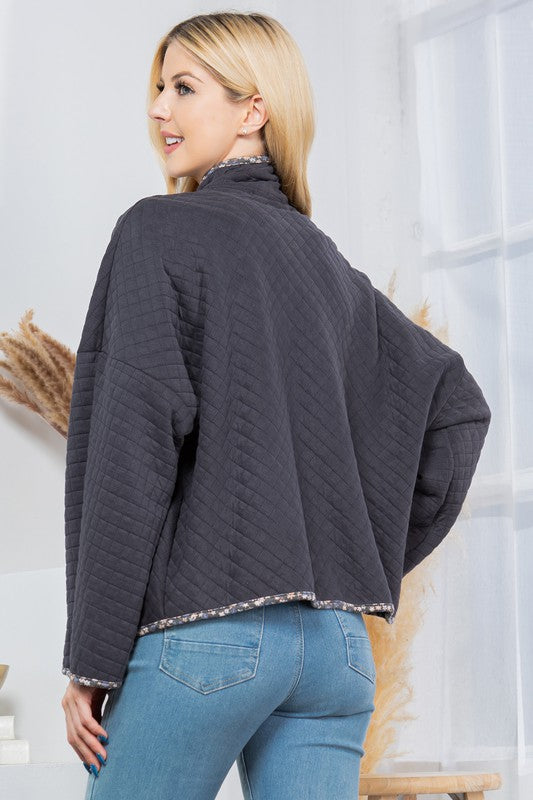 Quilt Jacket with Pockets - Classique Collection