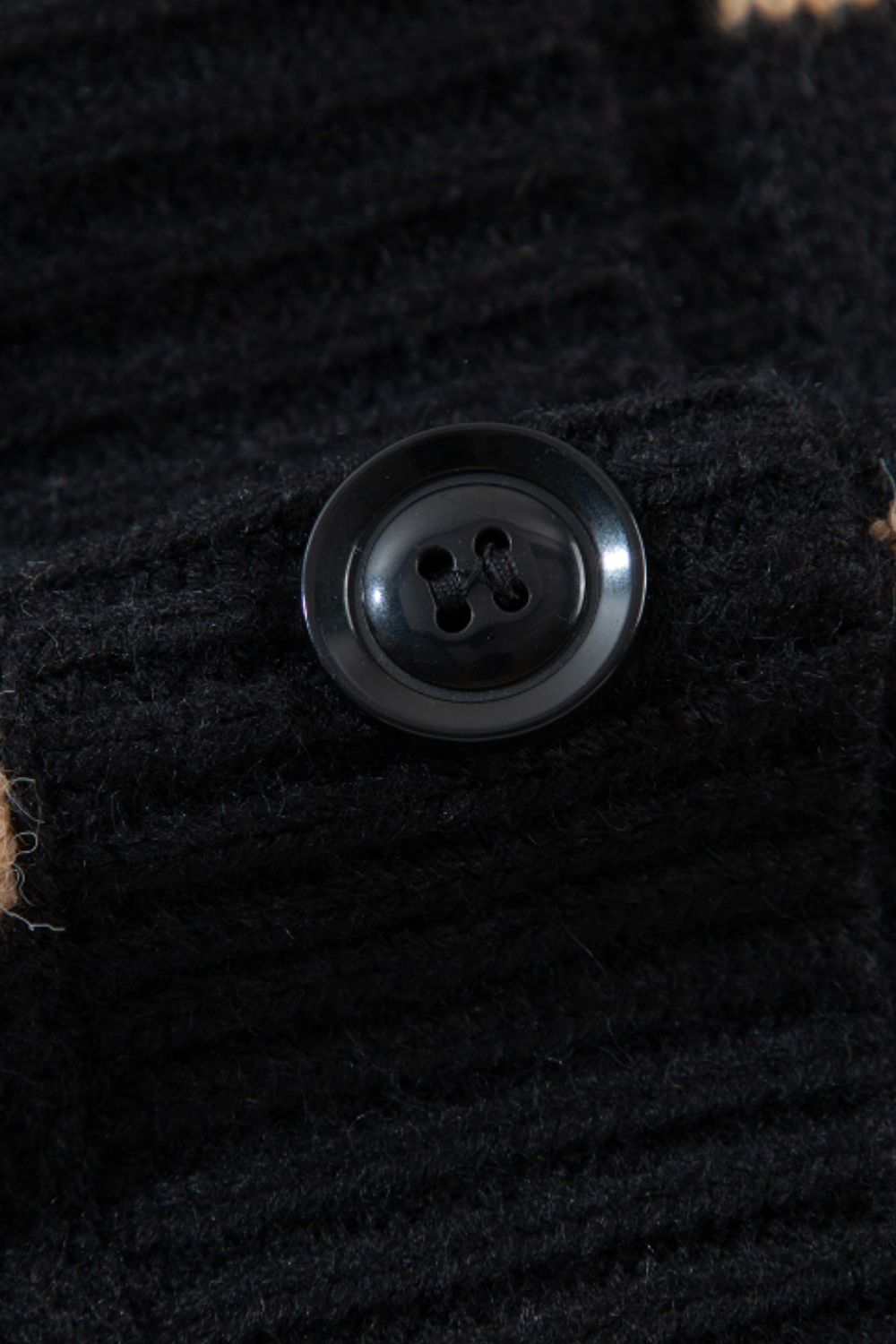 Striped Button Down Long Sleeve Cardigan - ClassiQ