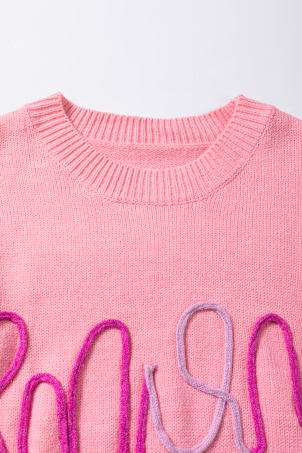 MOM Round Neck Half Sleeve Sweater - Classique Collection