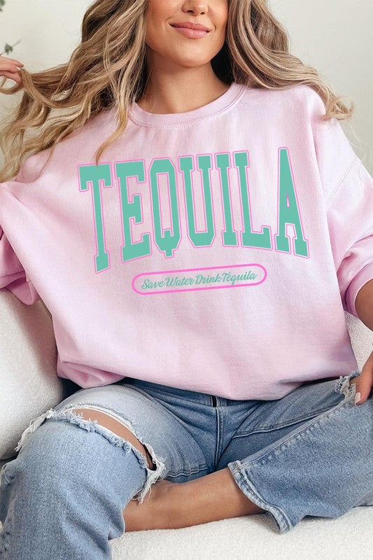 Tequila Drink Graphic Fleece Sweatshirts - Classique Collection