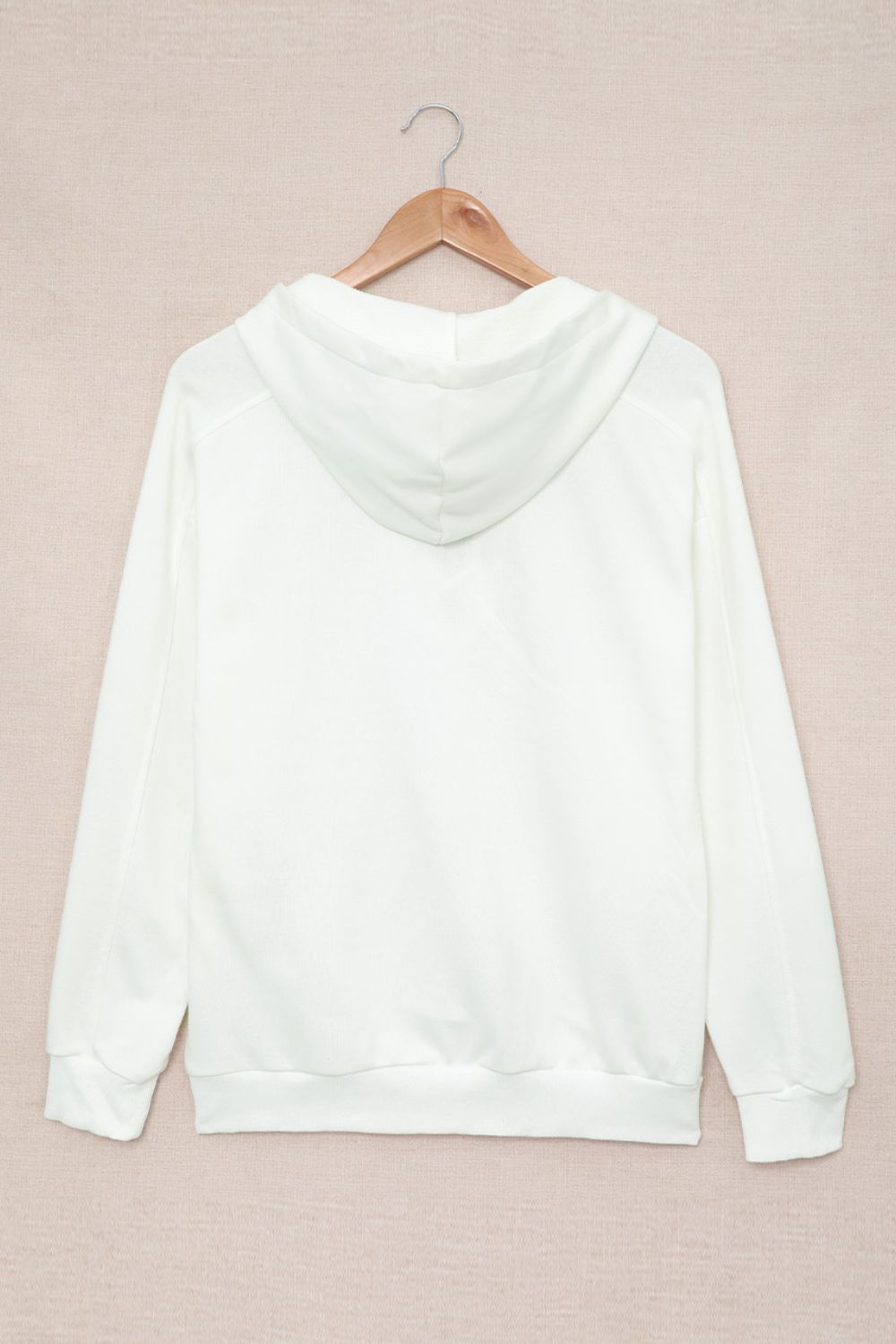 Lace Up Long Sleeve Hoodie - Classique Collection