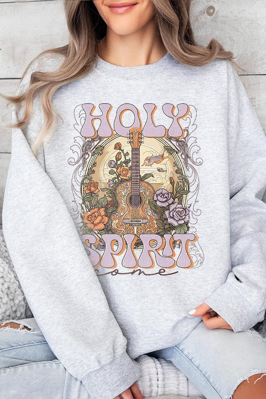 Holy Spirit Country Graphic Fleece Sweatshirts - Classique Collection