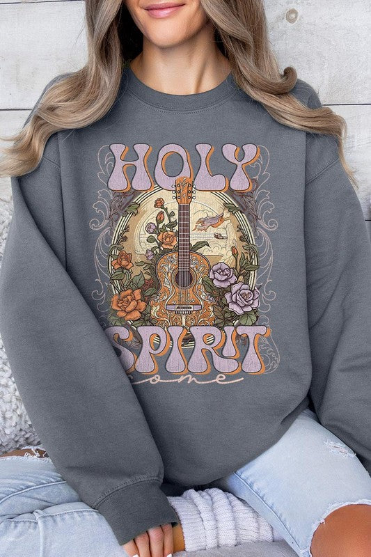 Holy Spirit Country Graphic Fleece Sweatshirts - Classique Collection