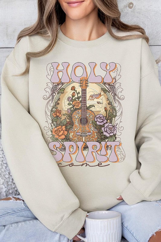 Holy Spirit Country Graphic Fleece Sweatshirts - Classique Collection