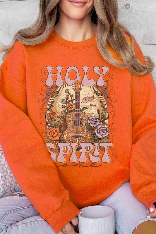 Holy Spirit Country Graphic Fleece Sweatshirts - Classique Collection