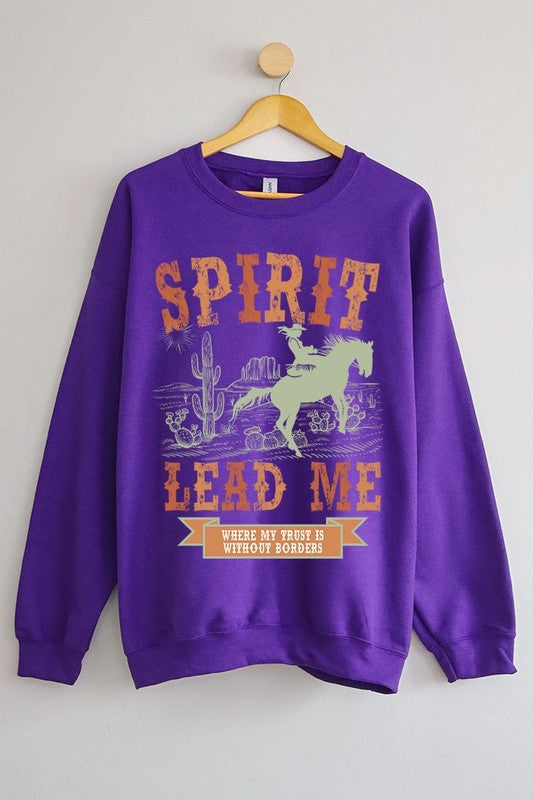 Desert Worship Spirit Graphic Fleece Sweatshirts - Classique Collection