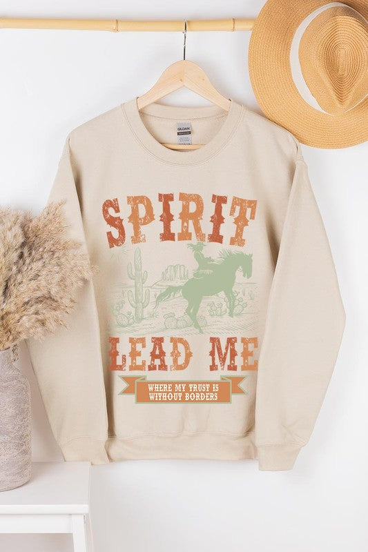 Desert Worship Spirit Graphic Fleece Sweatshirts - Classique Collection