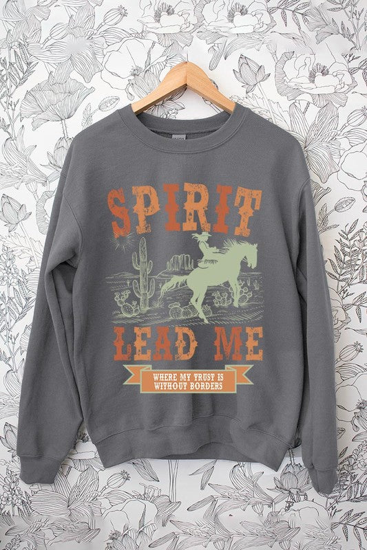 Desert Worship Spirit Graphic Fleece Sweatshirts - Classique Collection