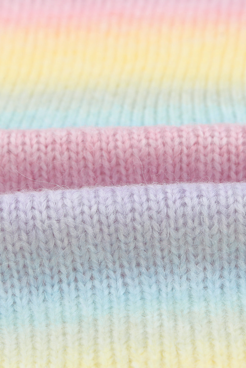 Gradient Open Front Drop Shoulder Cardigan - ClassiQ