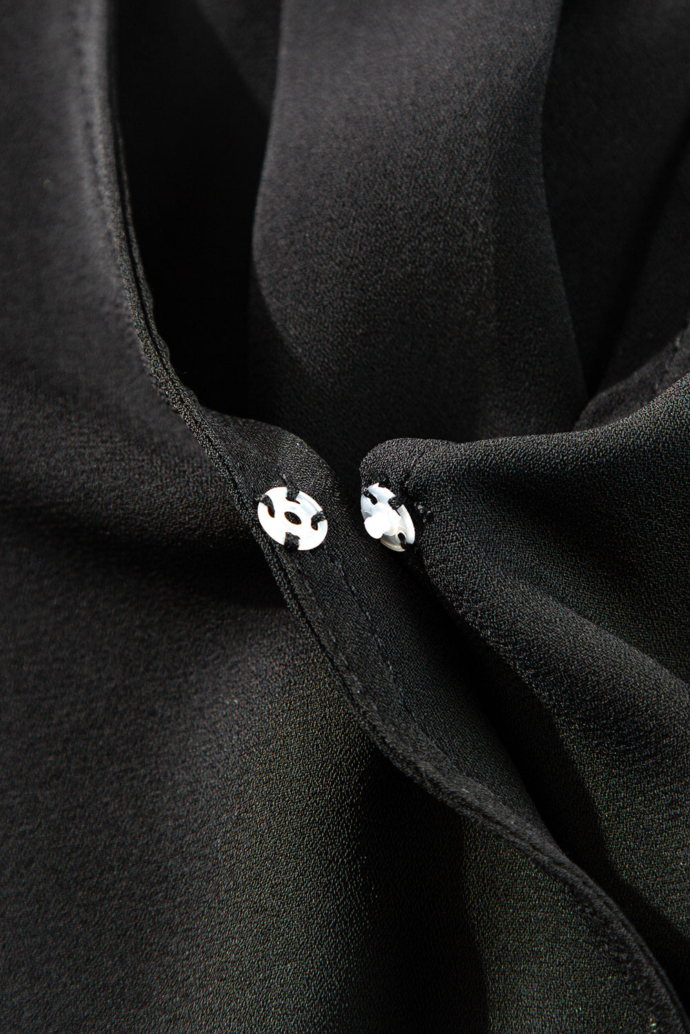 Lace Detail Surplice Long Sleeve Blouse - Classique Collection