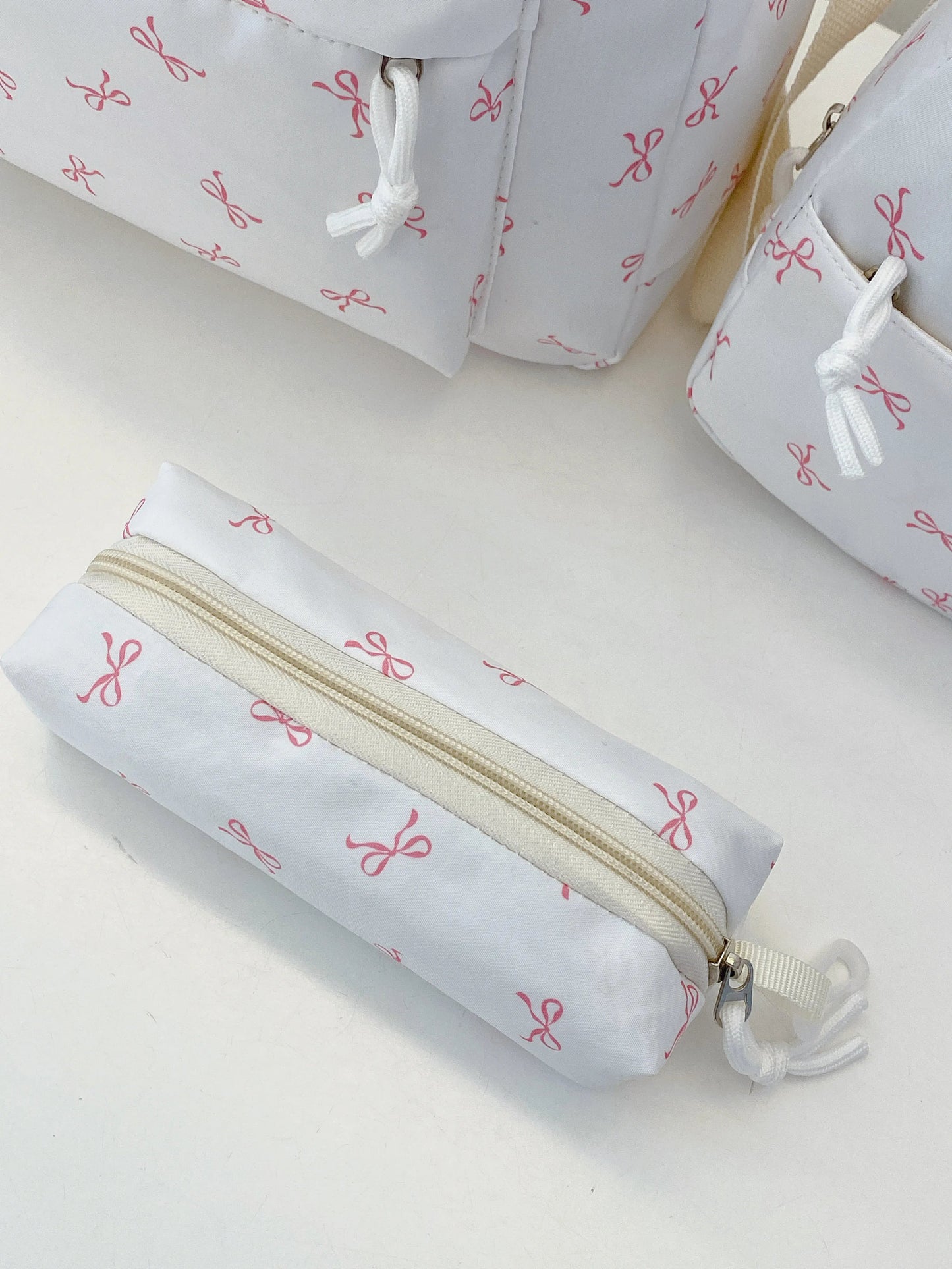 Bow Print 3 - Piece Bag SetBag