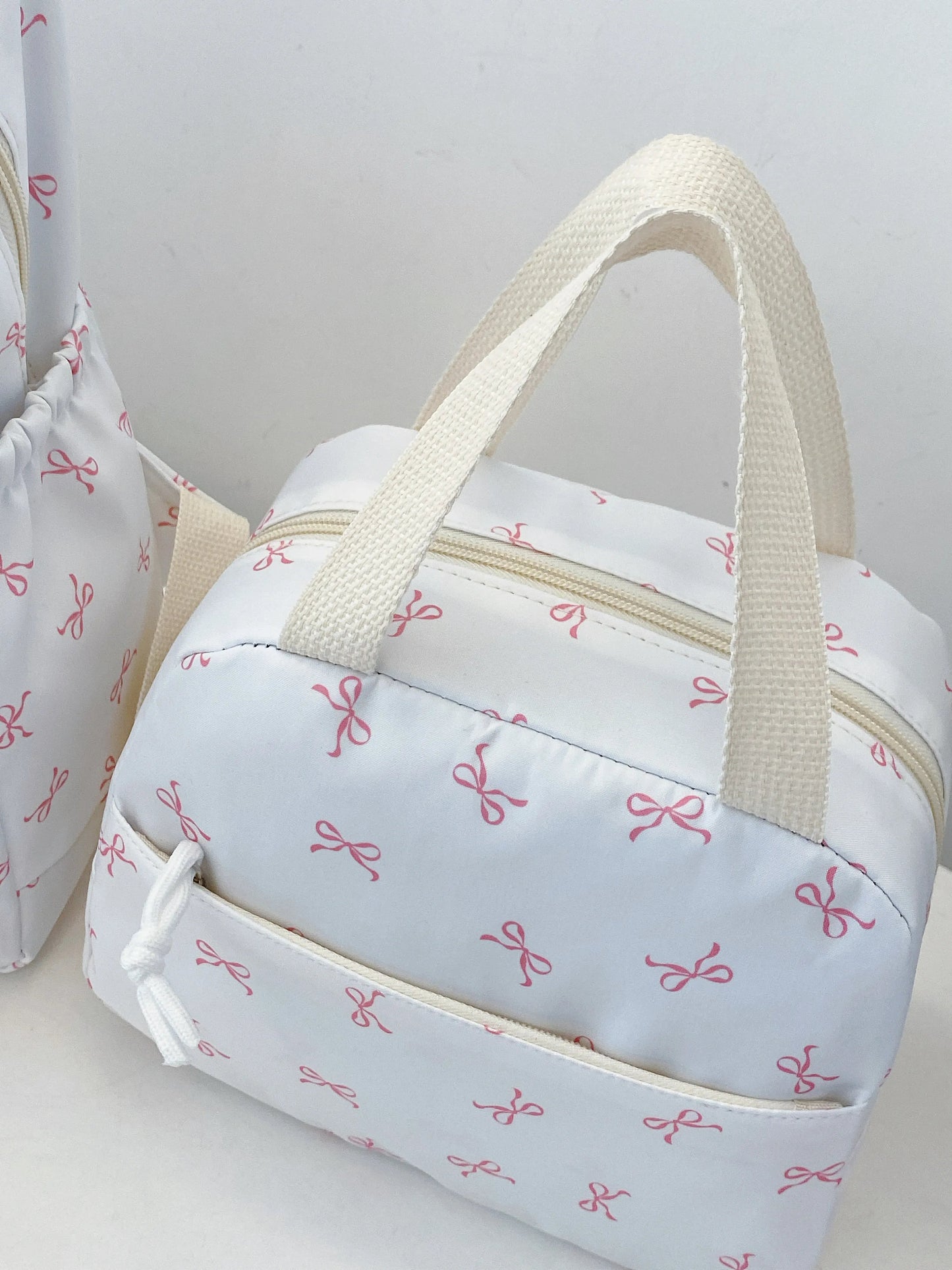Bow Print 3 - Piece Bag SetBag