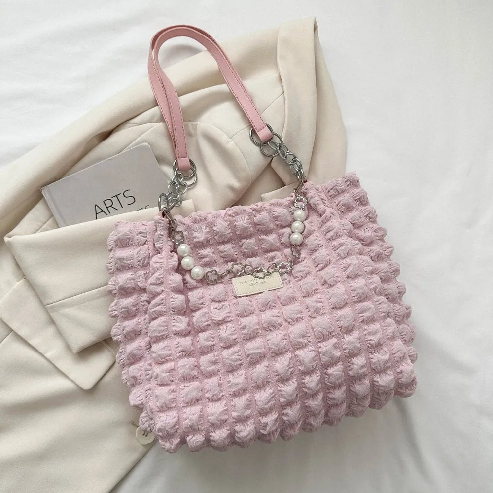 Bubble Textured Tote BagBag