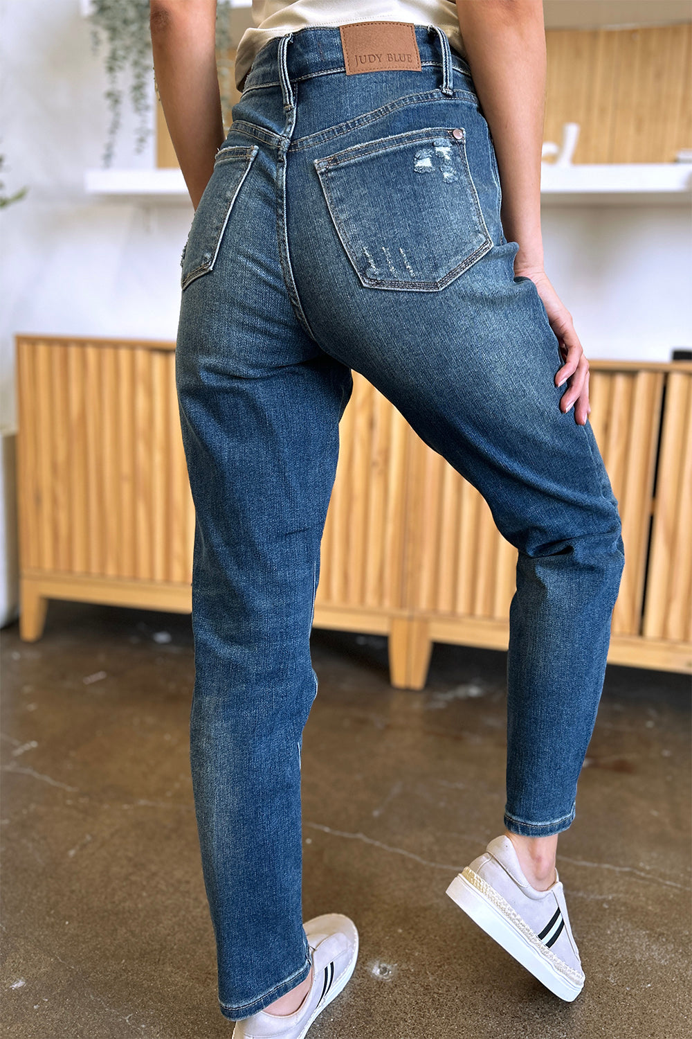 Judy Blue Full Size Tummy Control High Waist Slim Jeans - Classique Collection