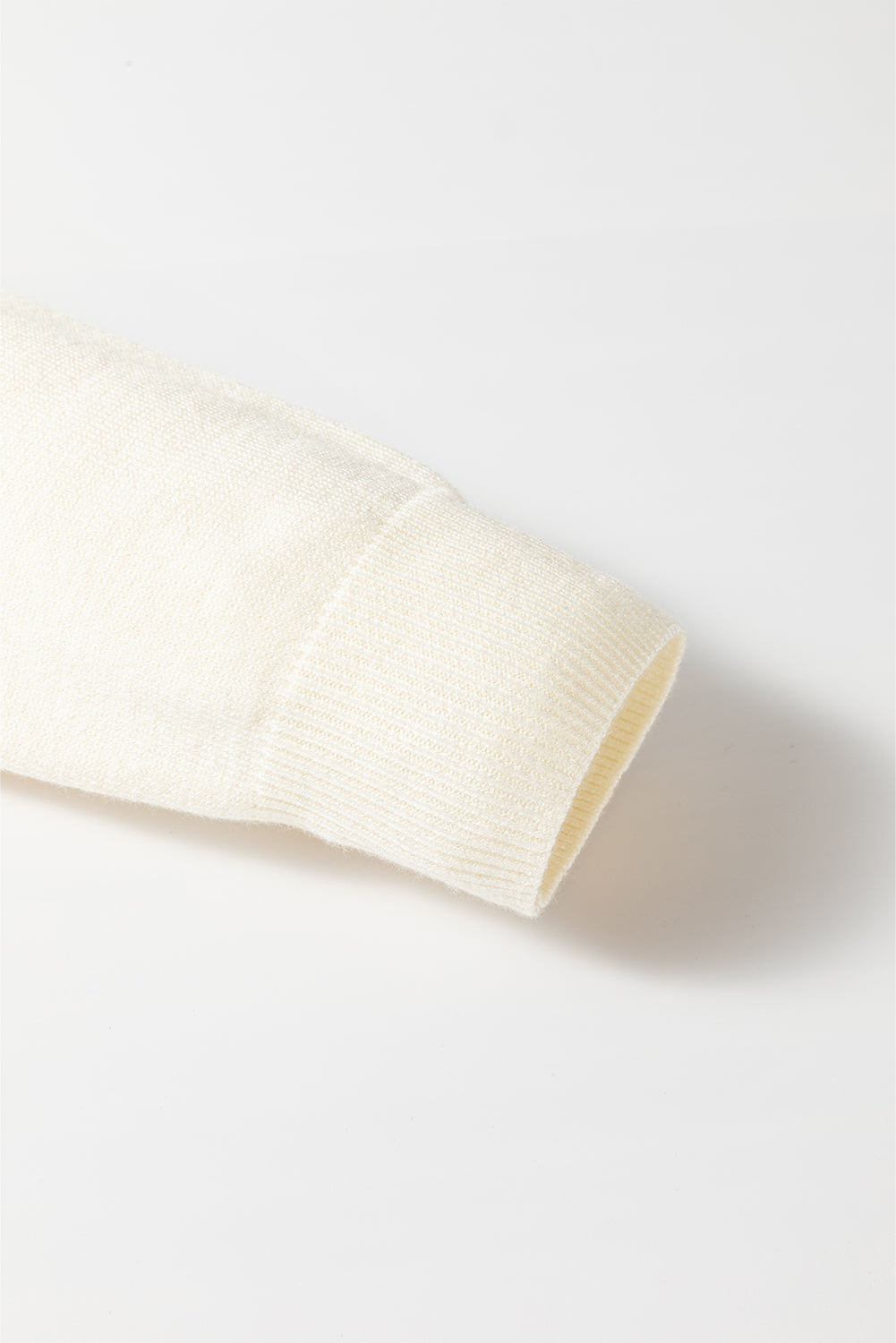 Contrast Button Down Long Sleeve Cardigan - ClassiQ