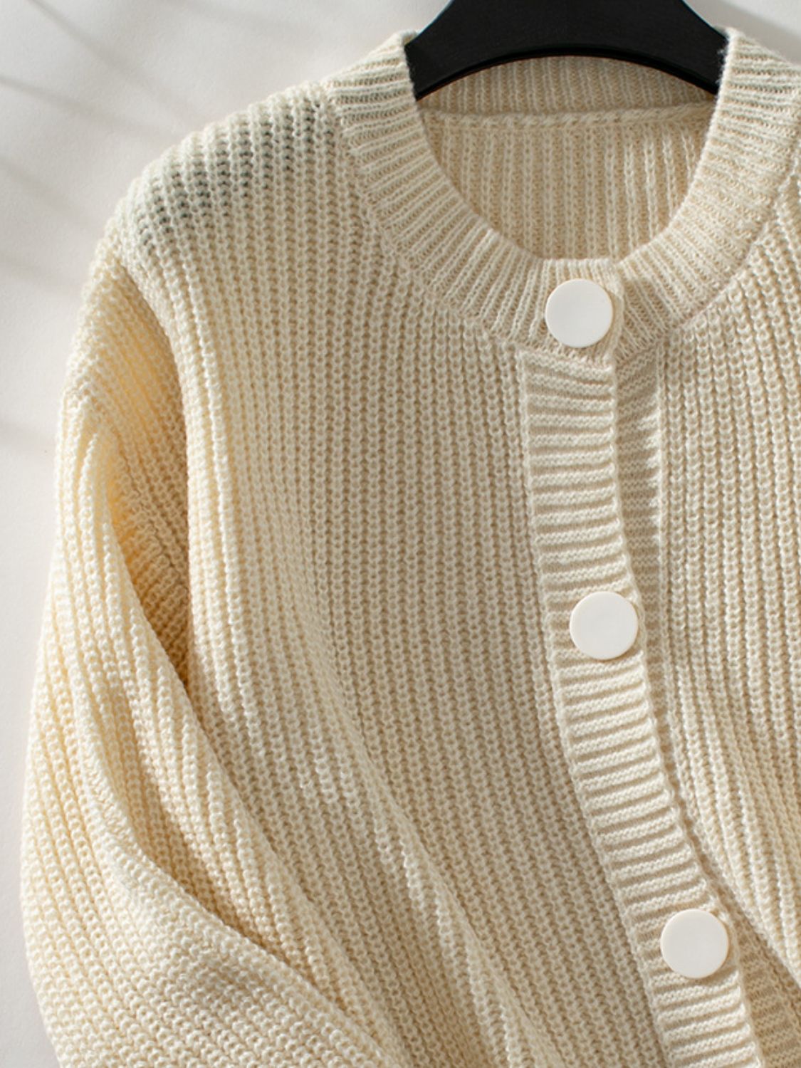 Button Down Long Sleeve Cardigan - Classique Collection