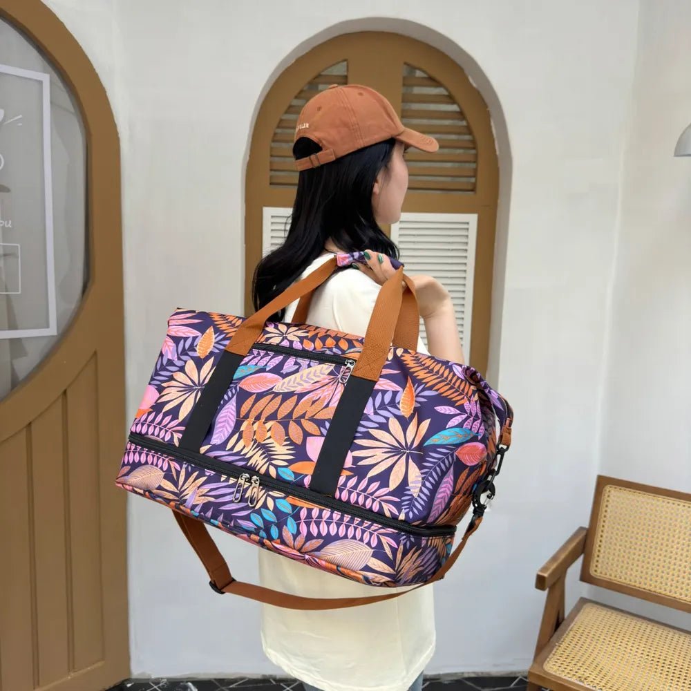 Canvas Printed Travel BagBag
