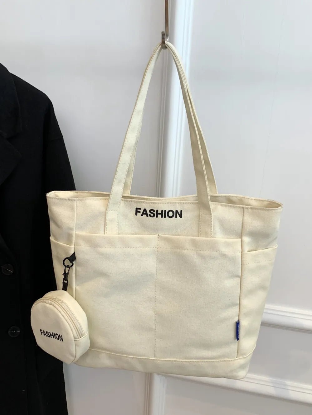 Canvas Tote Bag with PouchBag