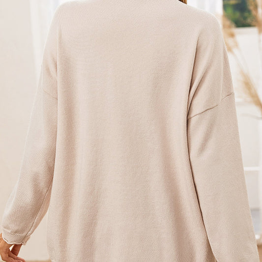 Geometric Graphic Dropped Shoulder Top - Classique Collection