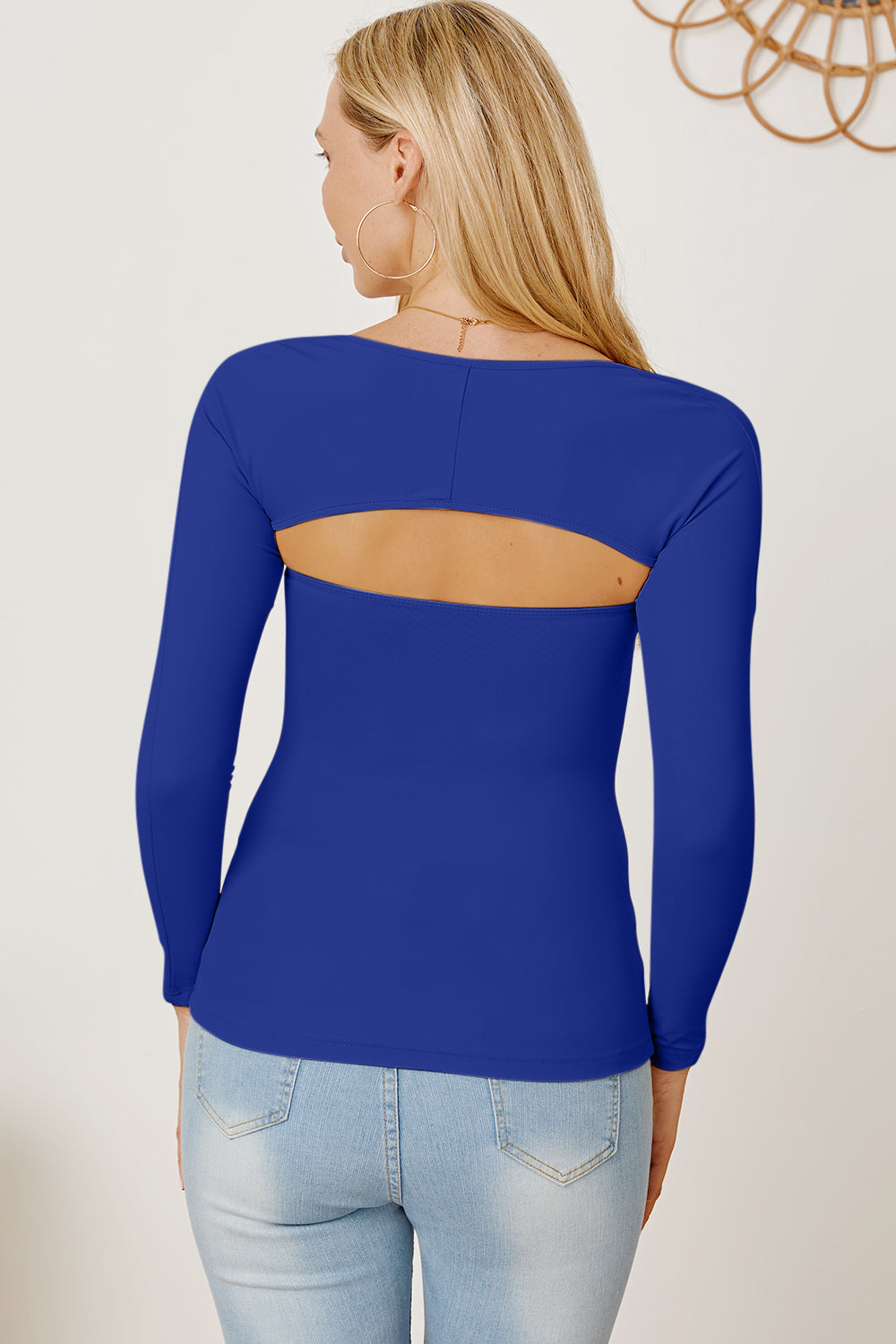 Cutout Raglan Sleeve Bolero and Tube Top - Classique Collection