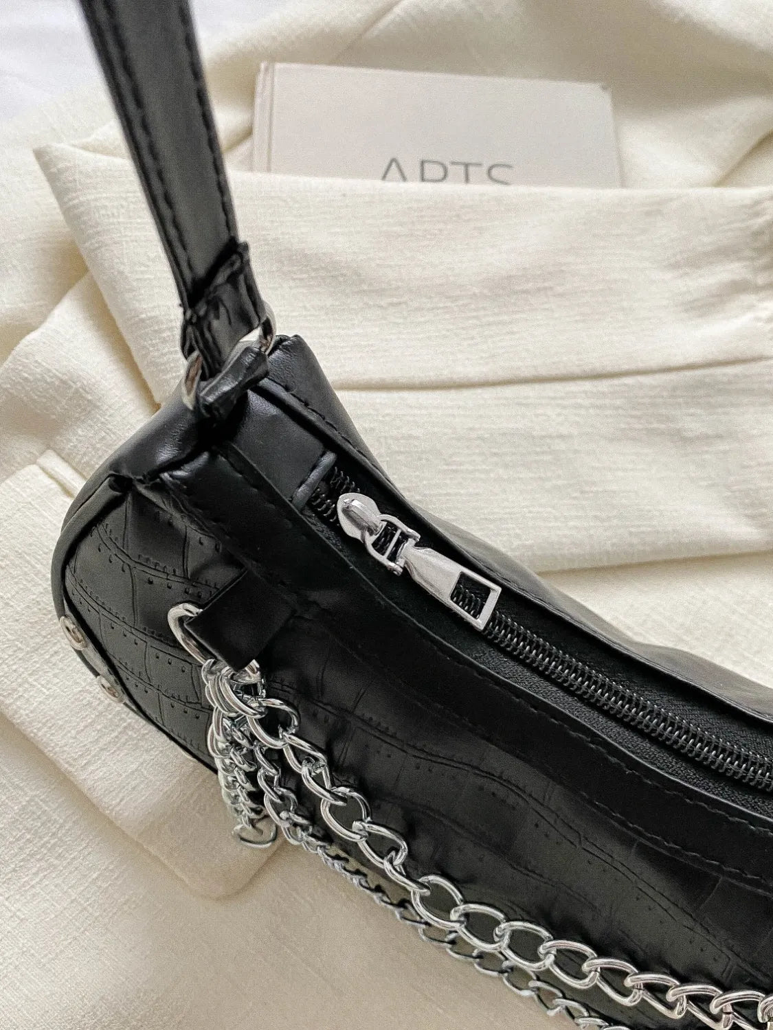 Chain PU Leather Shoulder BagBag