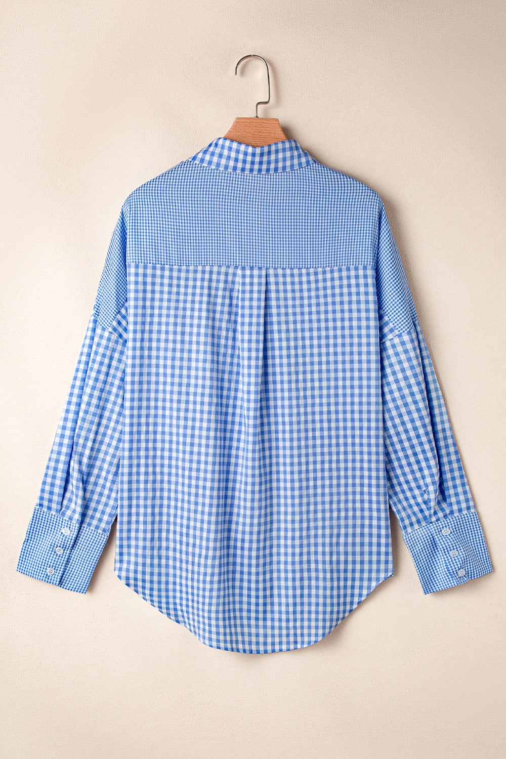 Plaid Button Up Long Sleeve Shirt - Classique Collection