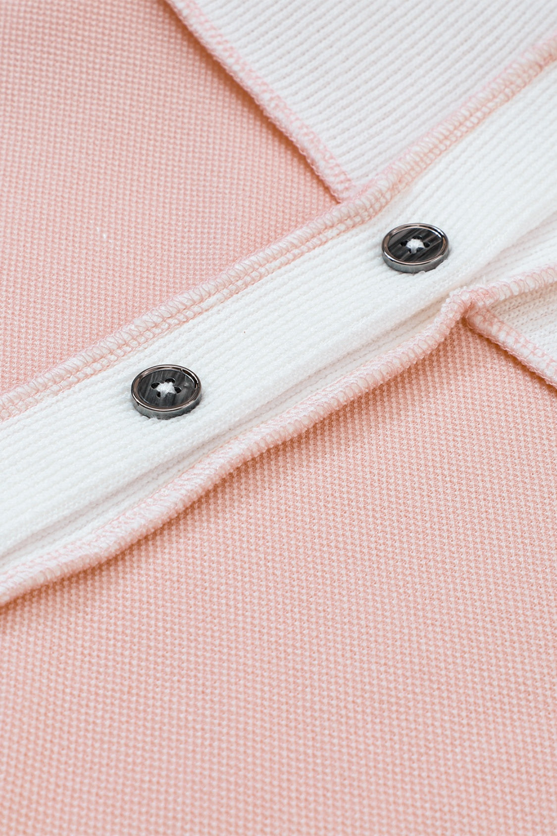 Leopard Color Block Buttoned Top - Classique Collection