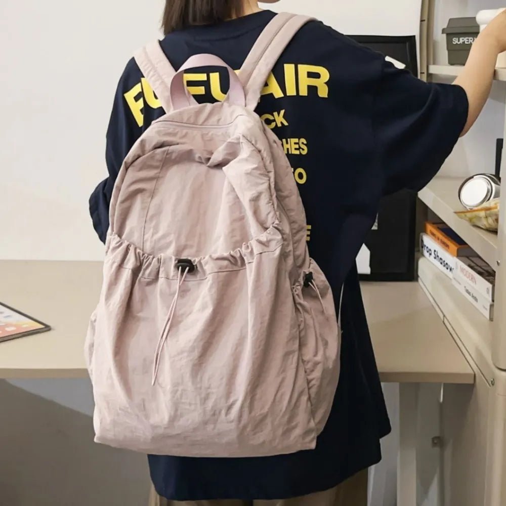 Drawstring Nylon Backpack BagBag