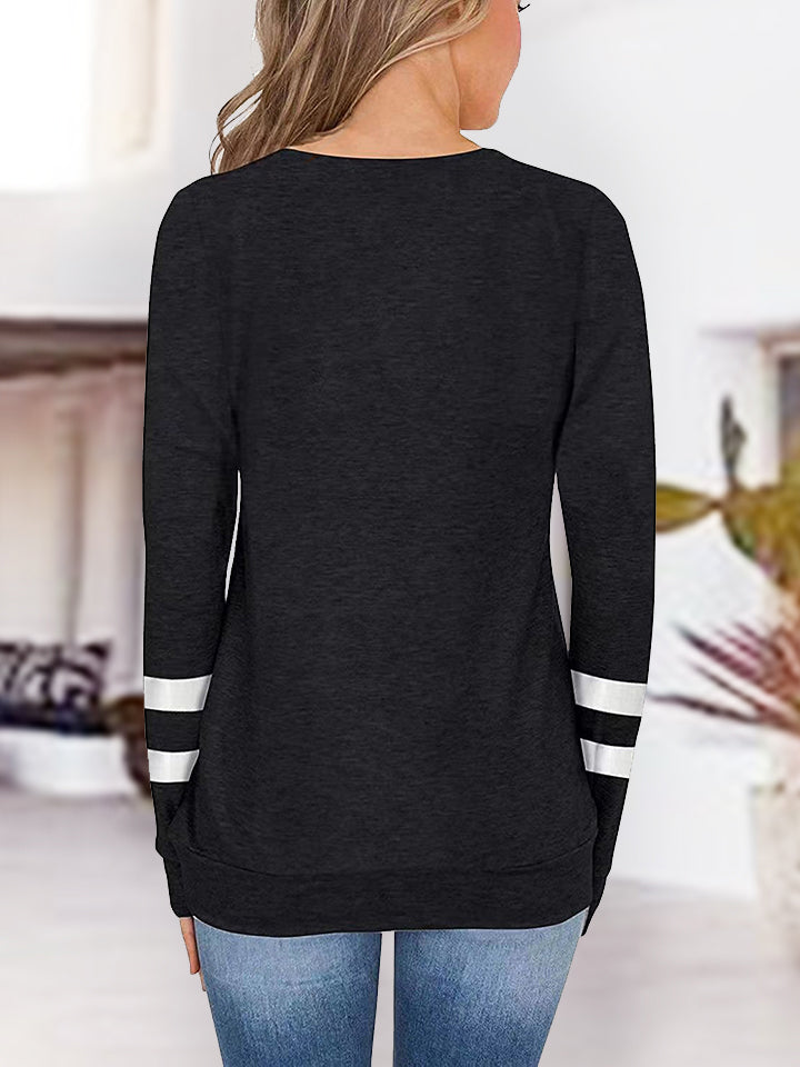 V-Neck Raglan Sleeve T-Shirt - Classique Collection