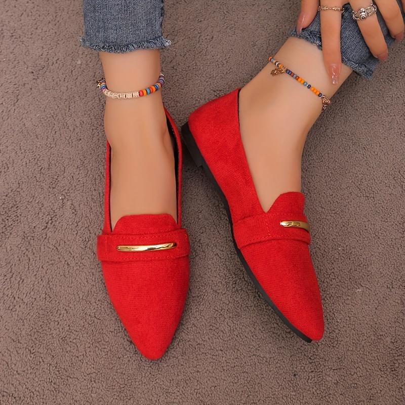 Women's Casual Flat Pointed Toe Pumps ClassiQ