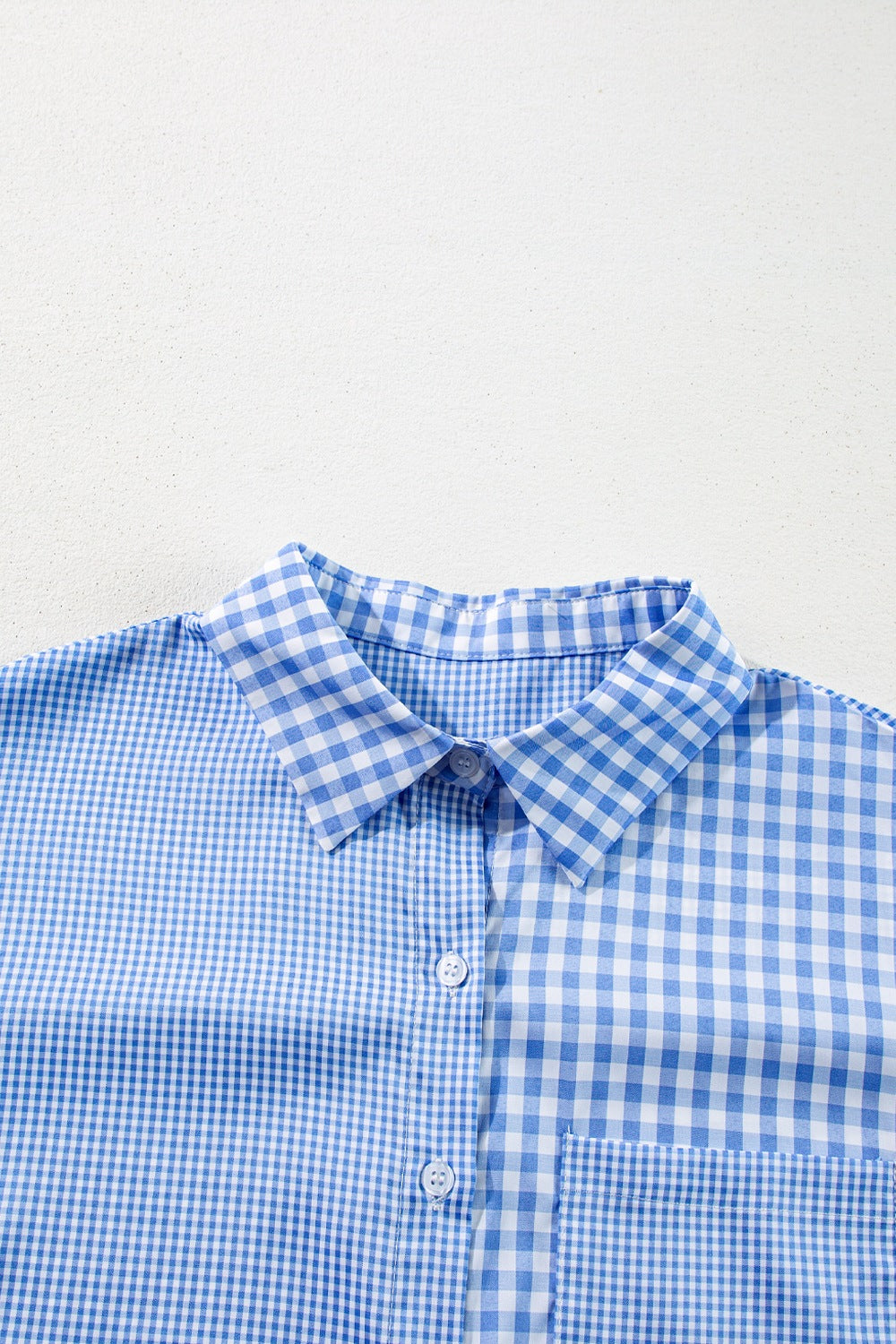 Plaid Button Up Long Sleeve Shirt - Classique Collection