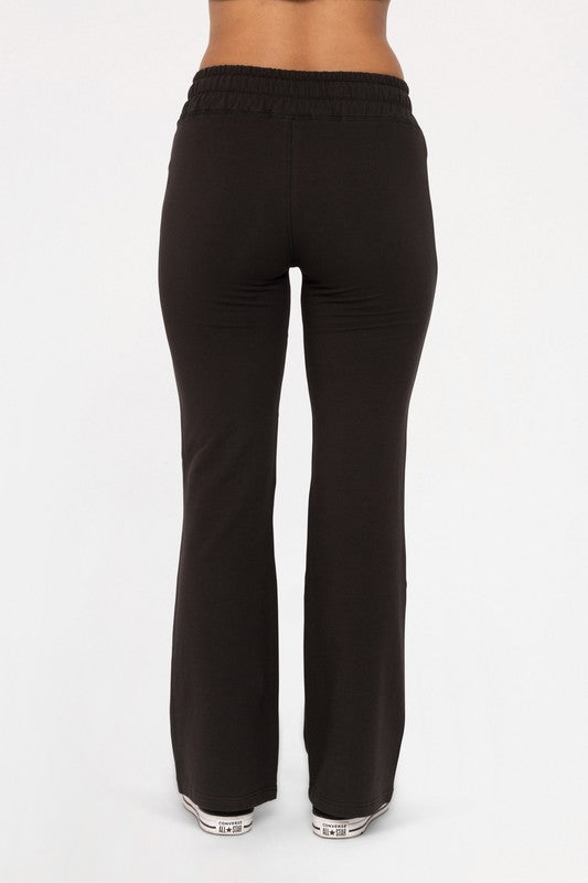 Mono B Drawstring Flared Pants - Classique Collection