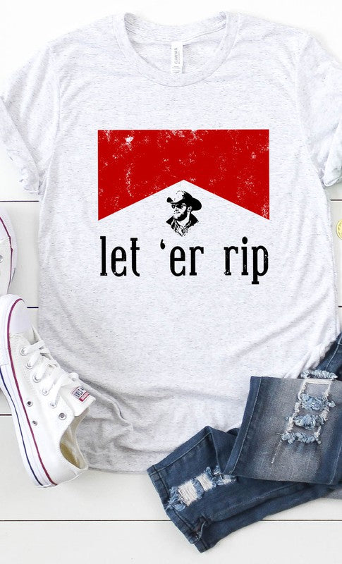 Let Er Rip Graphic Tee PLUS - Classique Collection